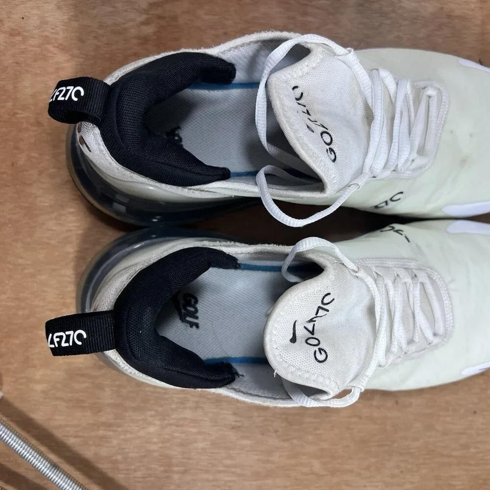 Nike Air Max 270 Golf ‘White Black’ CK6483-103 Spikeless Shoes (Men’s Size 12)